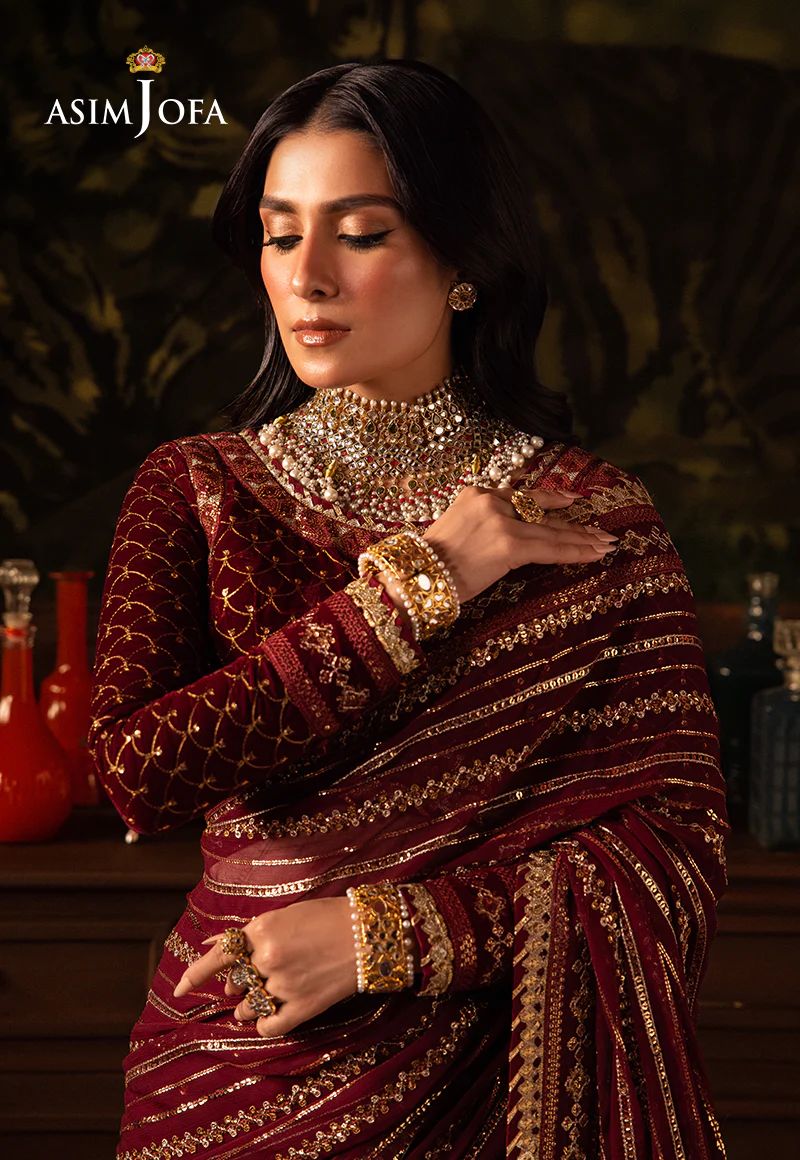 ASIM JOFA Makhmal Wedding Velvet AJMM02