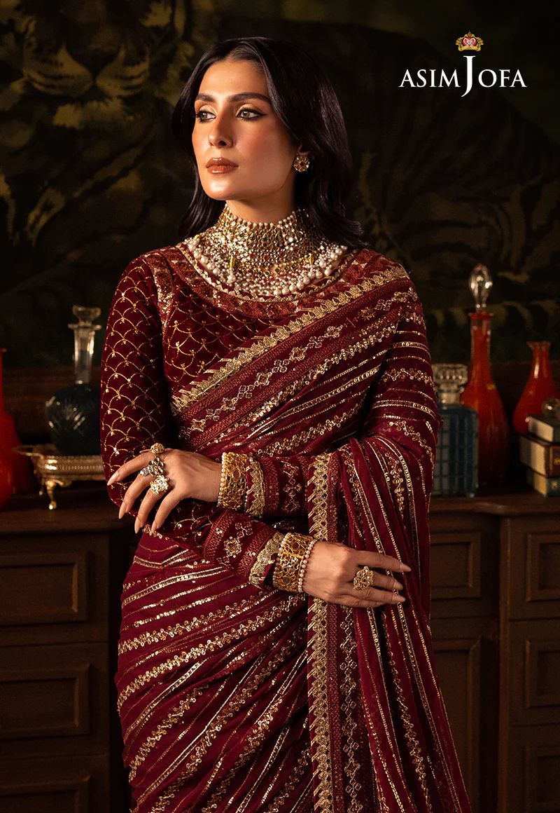 ASIM JOFA Makhmal Wedding Velvet AJMM02