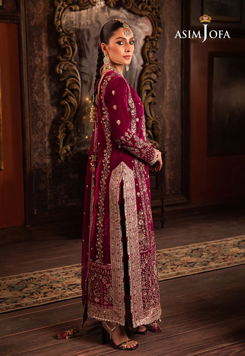 ASIM JOFA Makhmal Wedding Velvet AJMM03