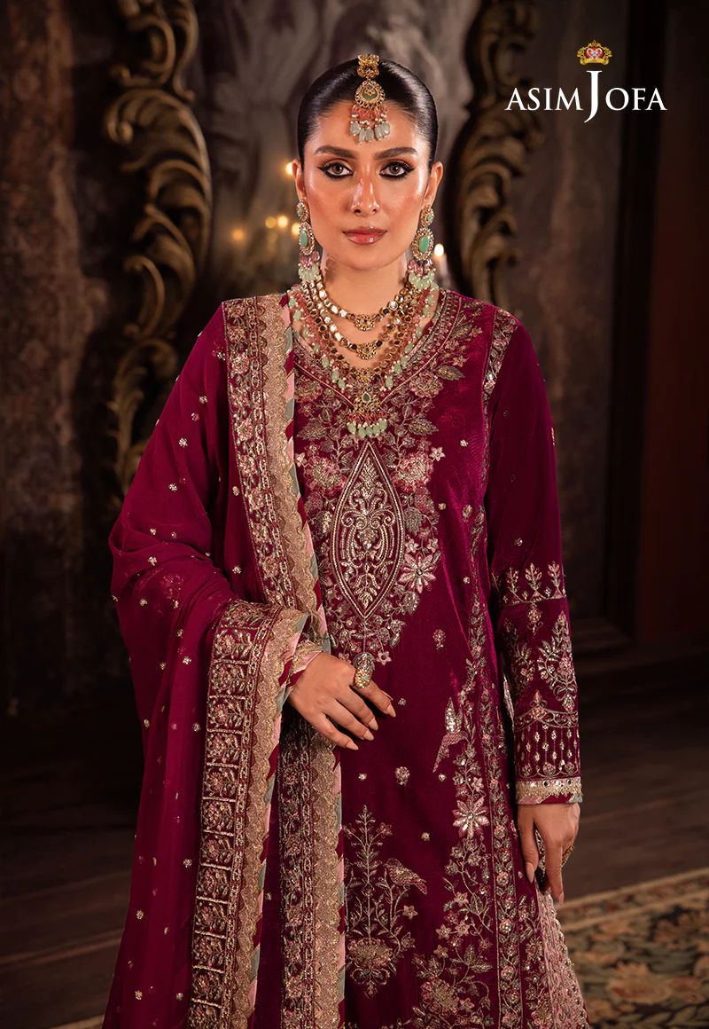 ASIM JOFA Makhmal Wedding Velvet AJMM03