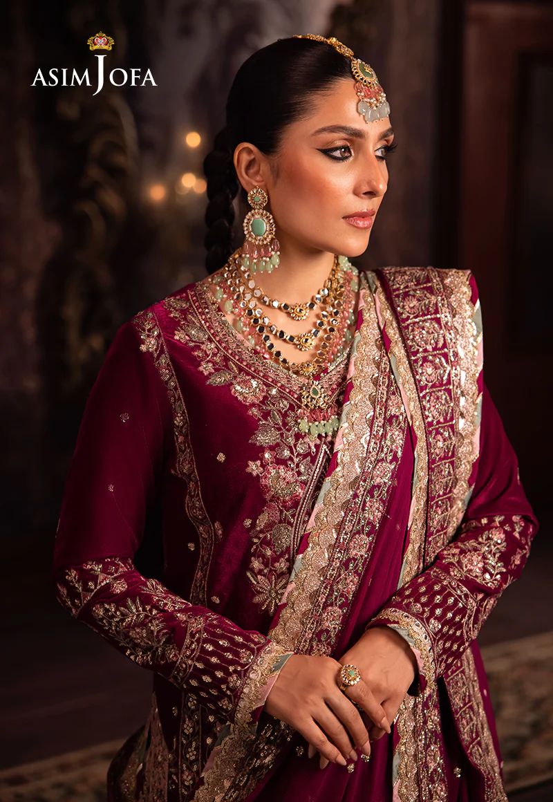ASIM JOFA Makhmal Wedding Velvet AJMM03