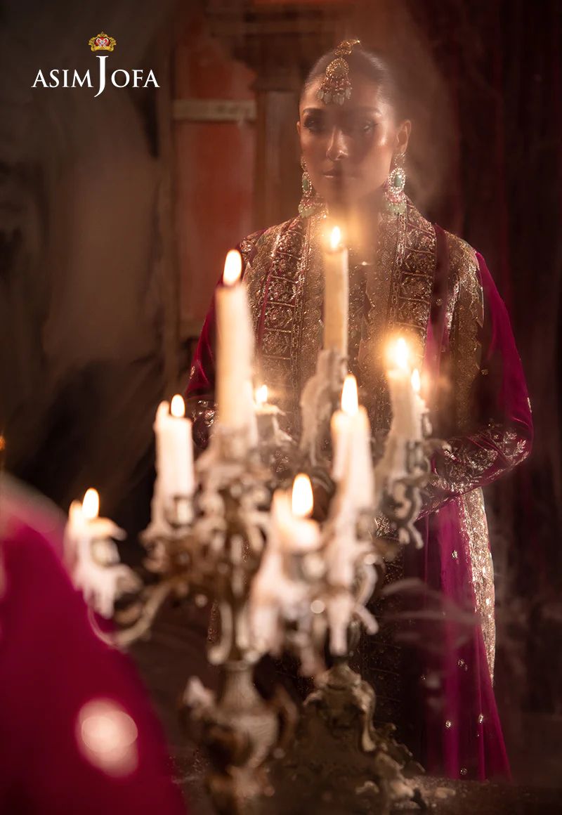 ASIM JOFA Makhmal Wedding Velvet AJMM03