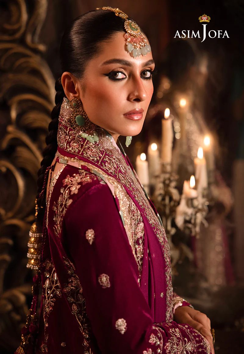 ASIM JOFA Makhmal Wedding Velvet AJMM03
