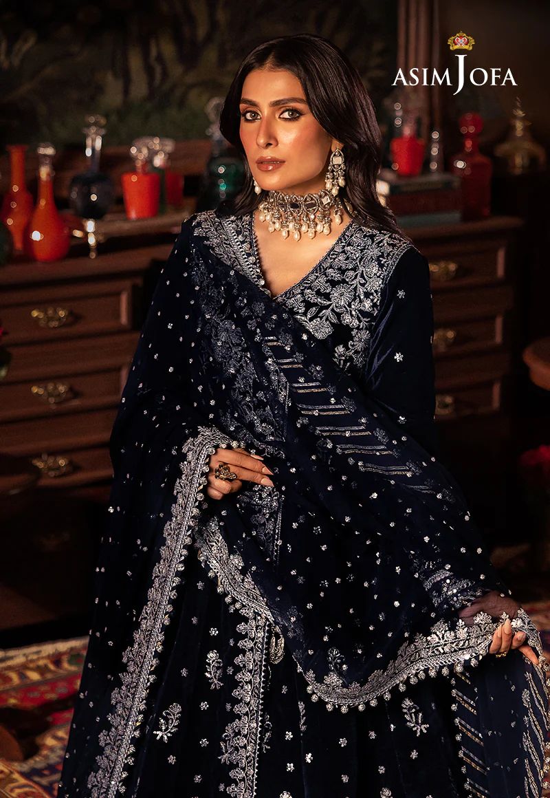 ASIM JOFA Makhmal Wedding Velvet AJMM04