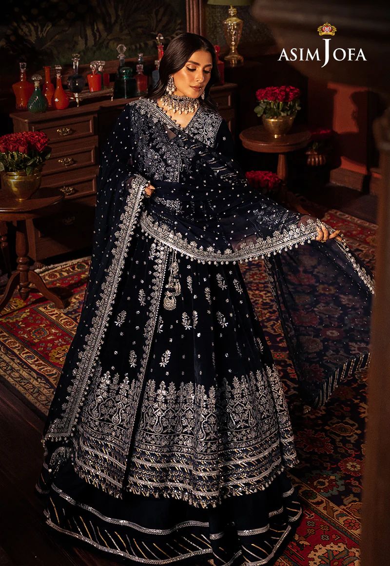 ASIM JOFA Makhmal Wedding Velvet AJMM04