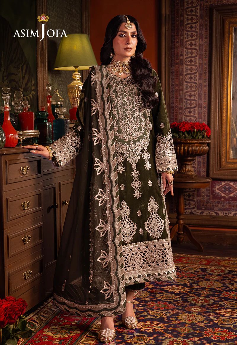 ASIM JOFA Makhmal Wedding Velvet AJMM05