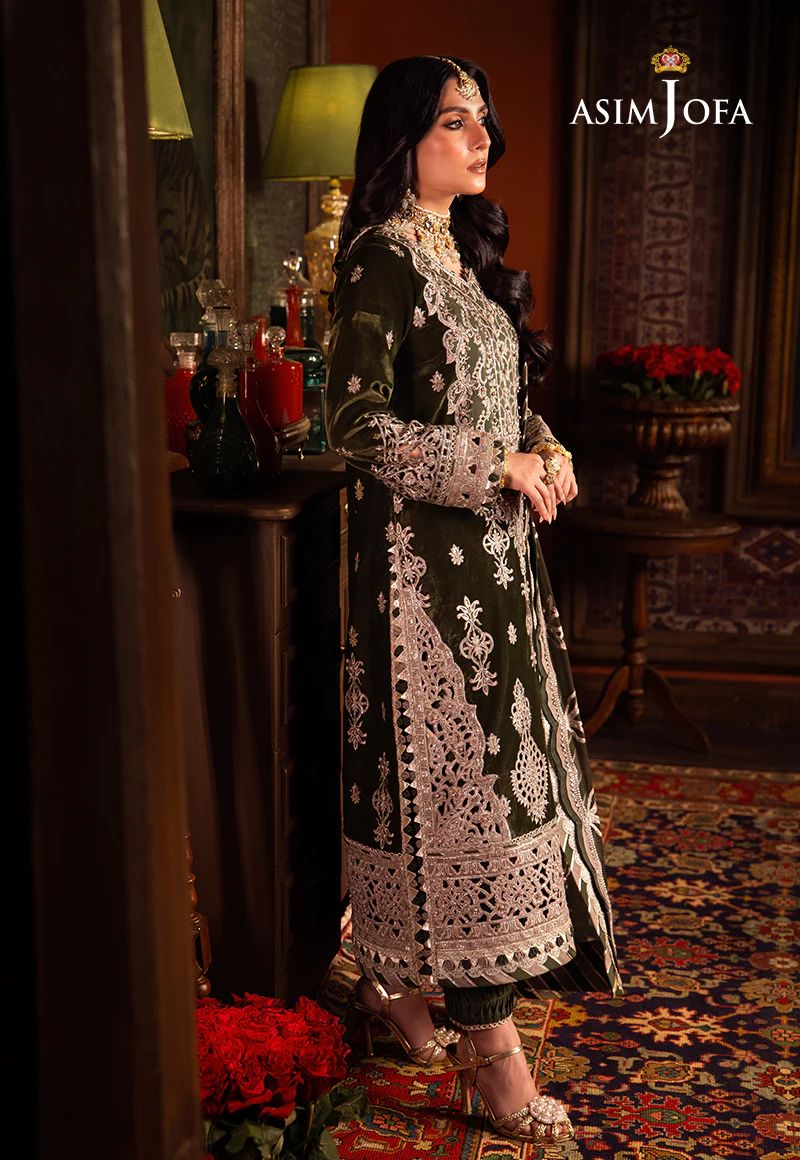 ASIM JOFA Makhmal Wedding Velvet AJMM05