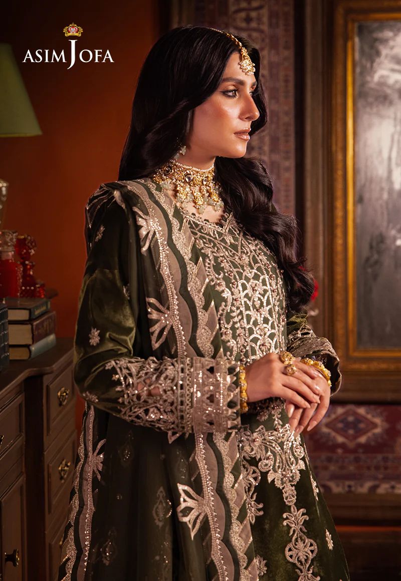ASIM JOFA Makhmal Wedding Velvet AJMM05
