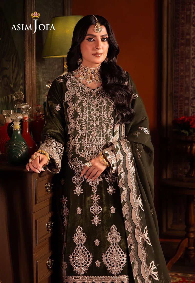 ASIM JOFA Makhmal Wedding Velvet AJMM05