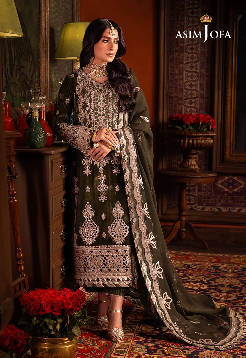 ASIM JOFA Makhmal Wedding Velvet AJMM05