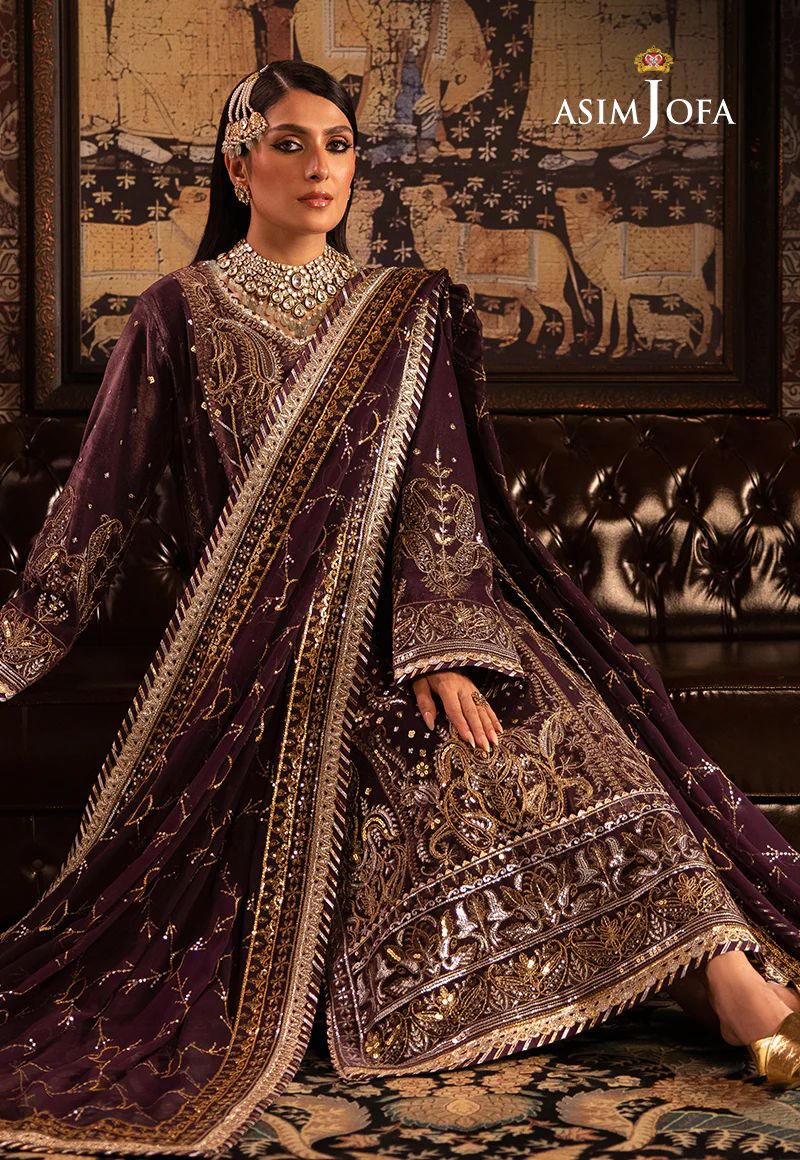 ASIM JOFA Makhmal Wedding Velvet AJMM06