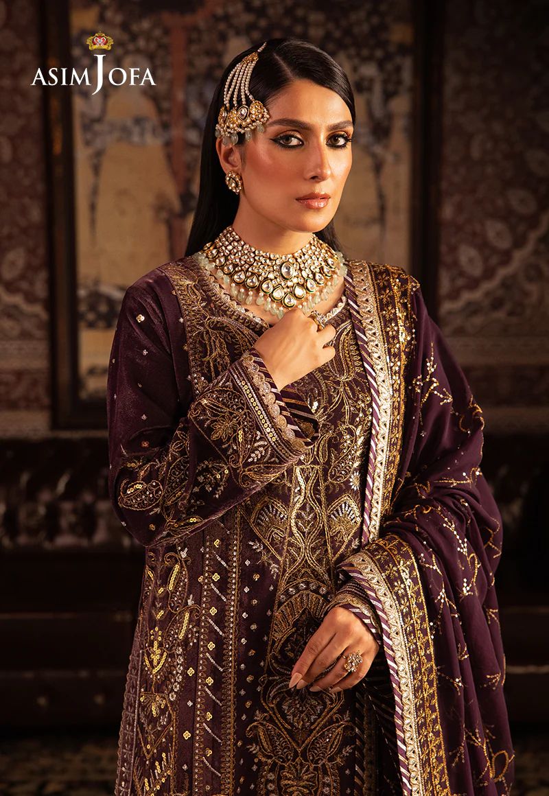ASIM JOFA Makhmal Wedding Velvet AJMM06