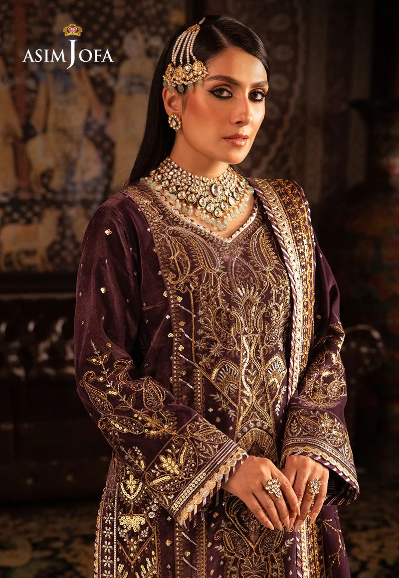 ASIM JOFA Makhmal Wedding Velvet AJMM06