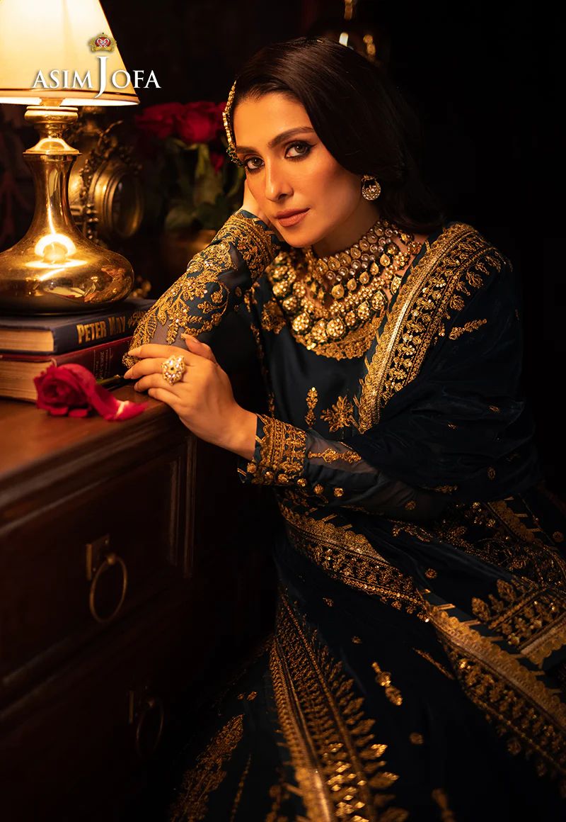 ASIM JOFA Makhmal Wedding Velvet AJMM07