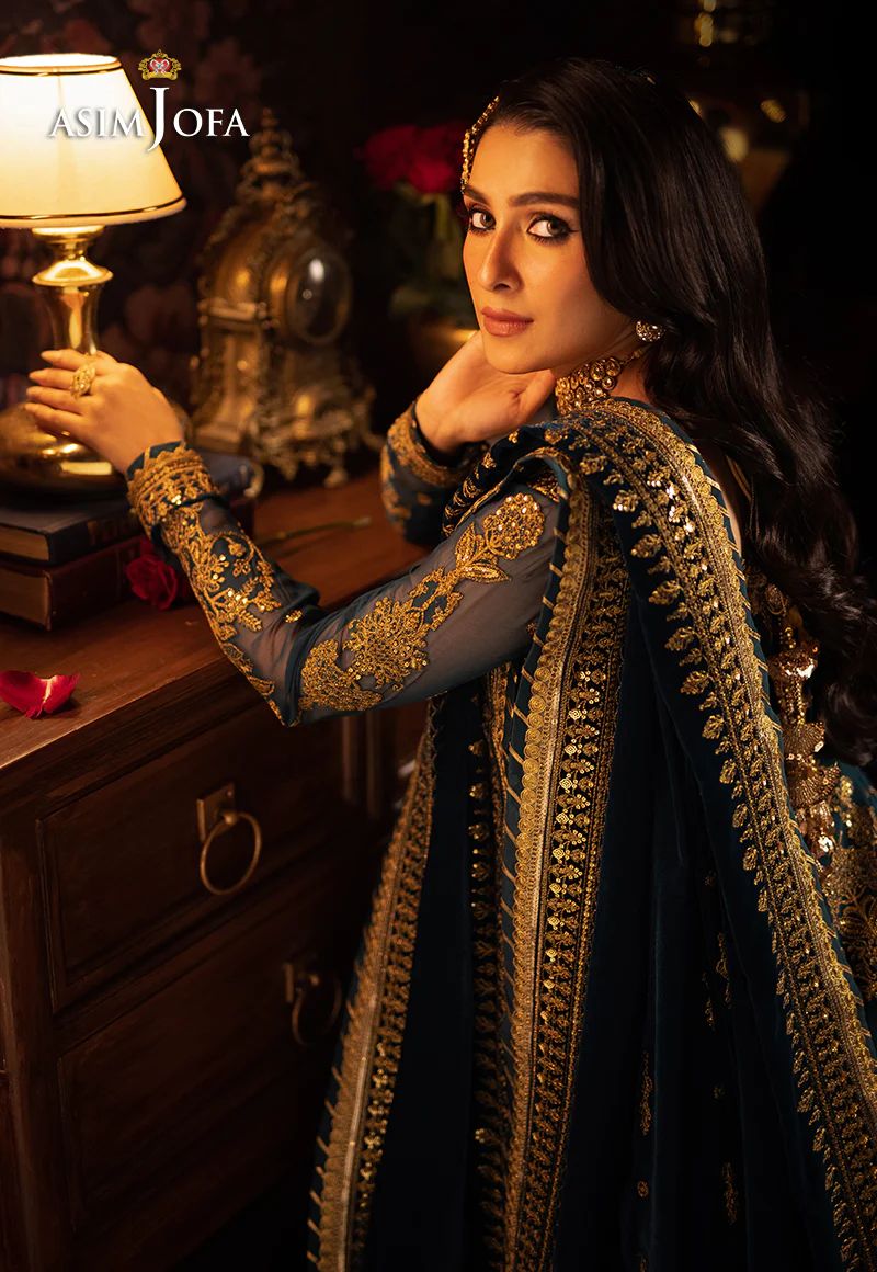 ASIM JOFA Makhmal Wedding Velvet AJMM07