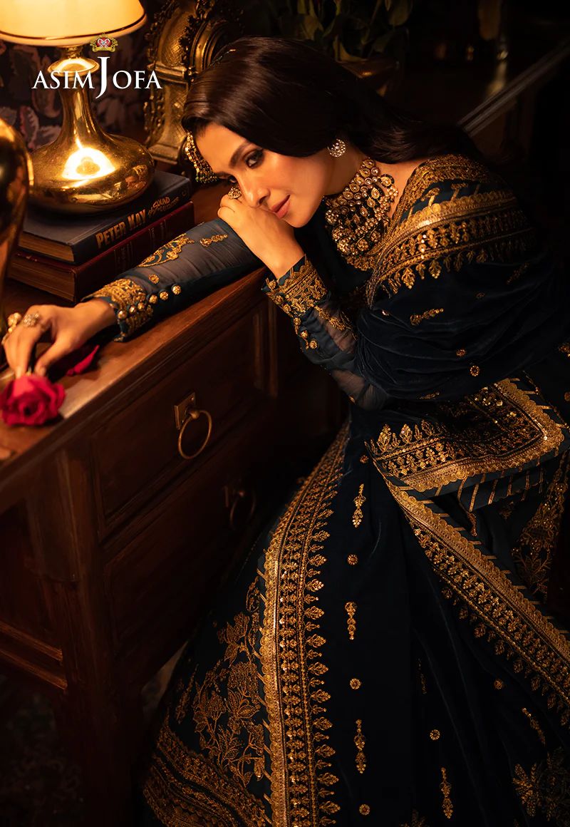 ASIM JOFA Makhmal Wedding Velvet AJMM07