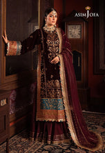 ASIM JOFA Makhmal Wedding Velvet AJMM09