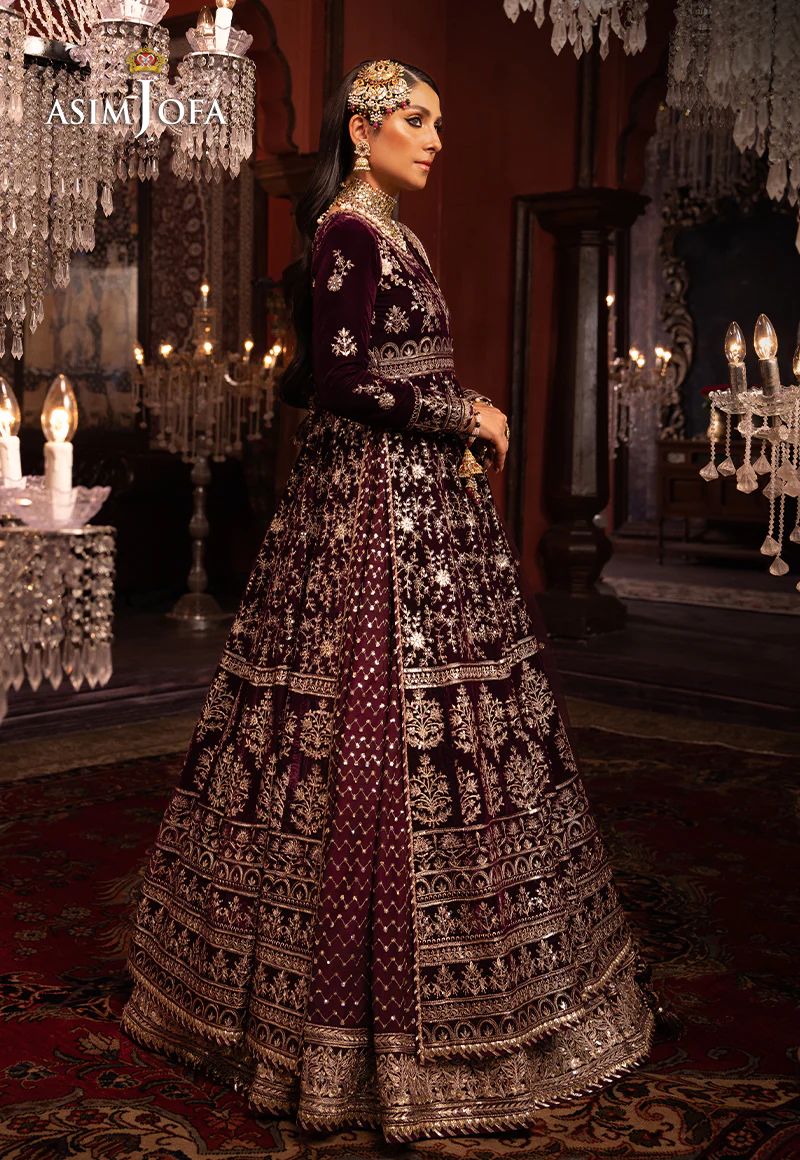 ASIM JOFA Makhmal Wedding Velvet AJMM11