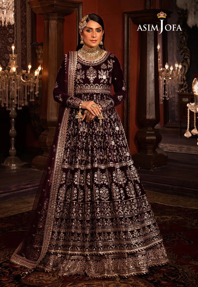 ASIM JOFA Makhmal Wedding Velvet AJMM11