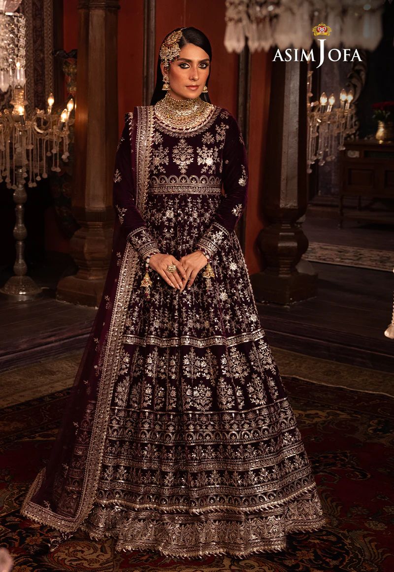 ASIM JOFA Makhmal Wedding Velvet AJMM11