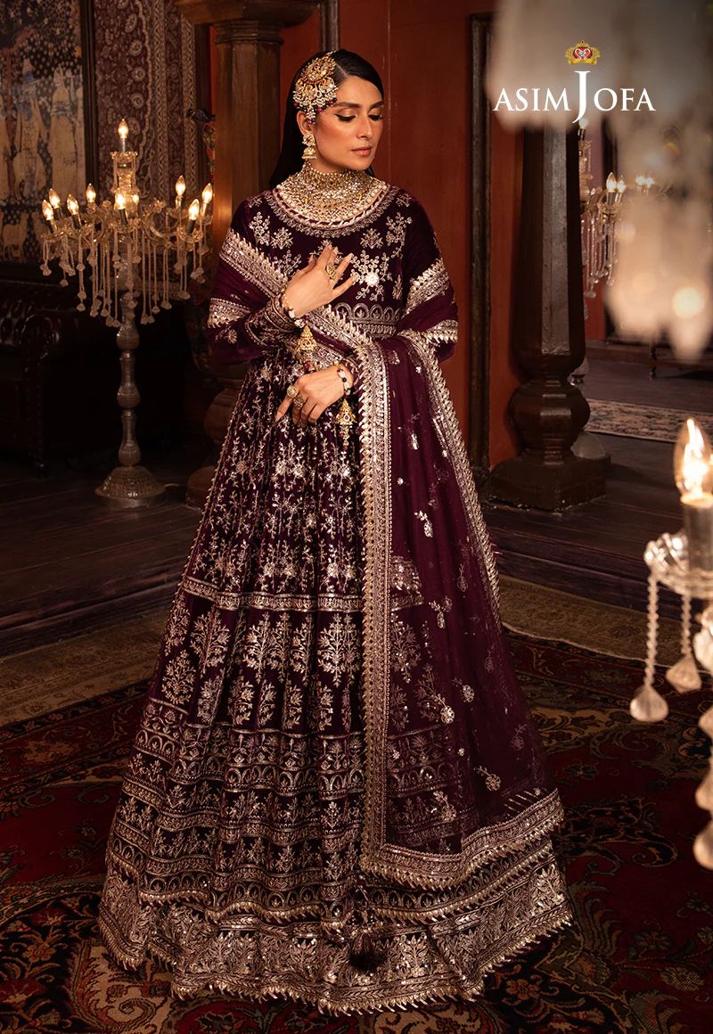 ASIM JOFA Makhmal Wedding Velvet AJMM11