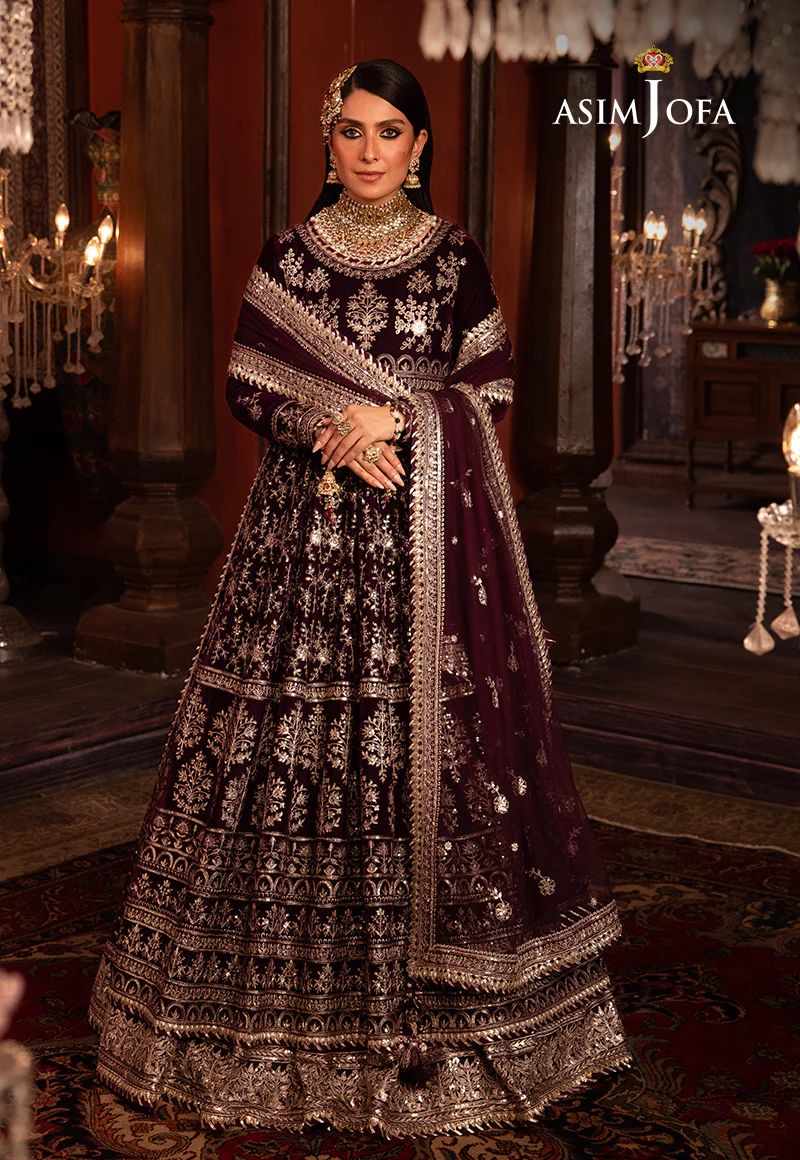 ASIM JOFA Makhmal Wedding Velvet AJMM11