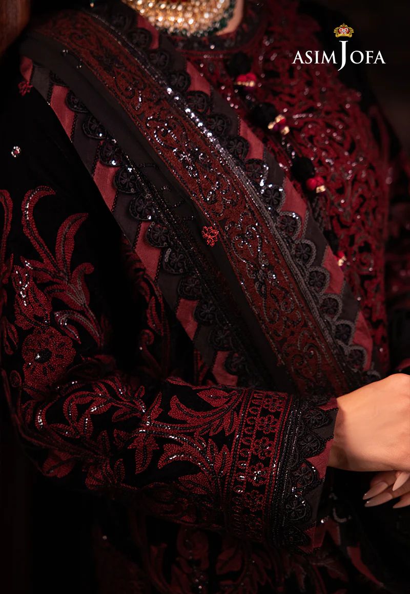 ASIM JOFA Makhmal Wedding Velvet AJMM12