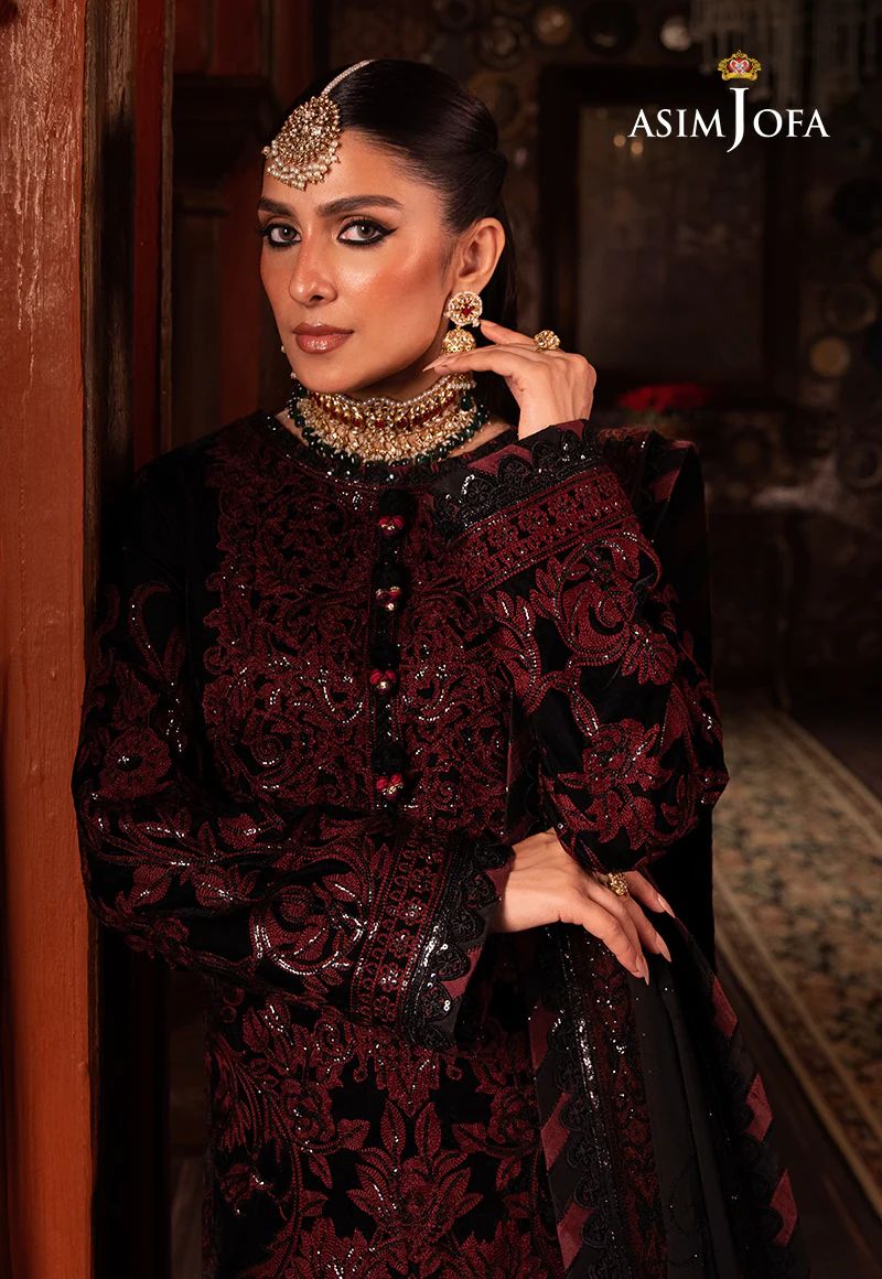 ASIM JOFA Makhmal Wedding Velvet AJMM12