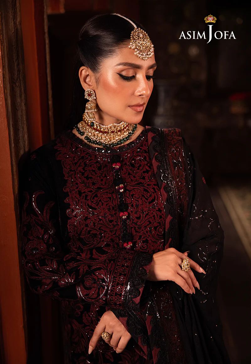 ASIM JOFA Makhmal Wedding Velvet AJMM12