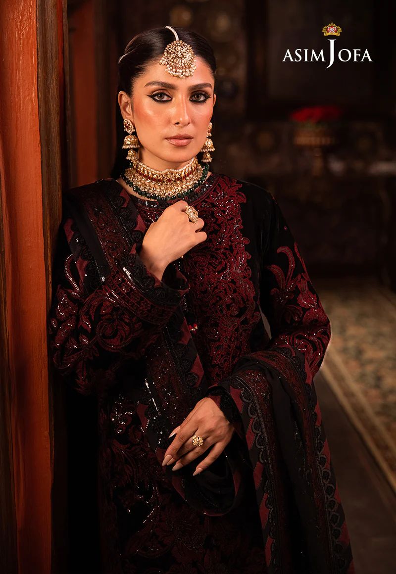 ASIM JOFA Makhmal Wedding Velvet AJMM12