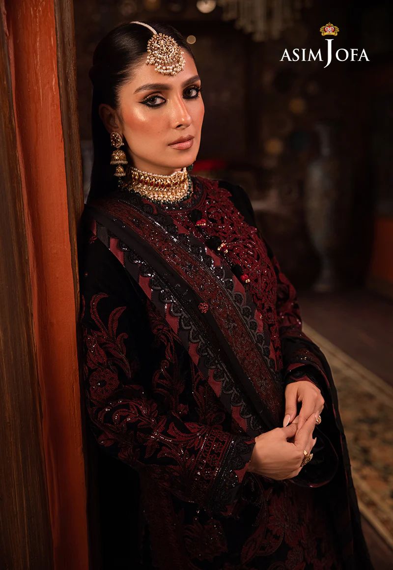 ASIM JOFA Makhmal Wedding Velvet AJMM12