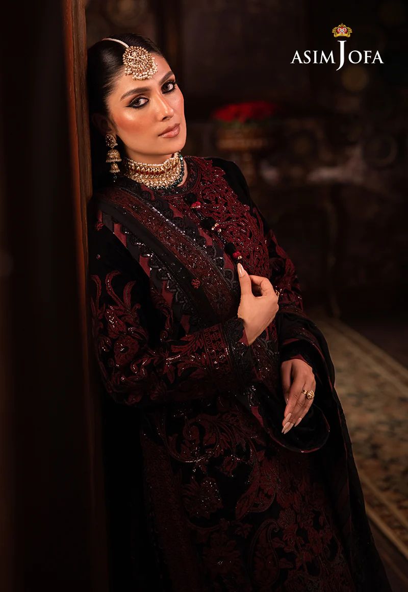 ASIM JOFA Makhmal Wedding Velvet AJMM12