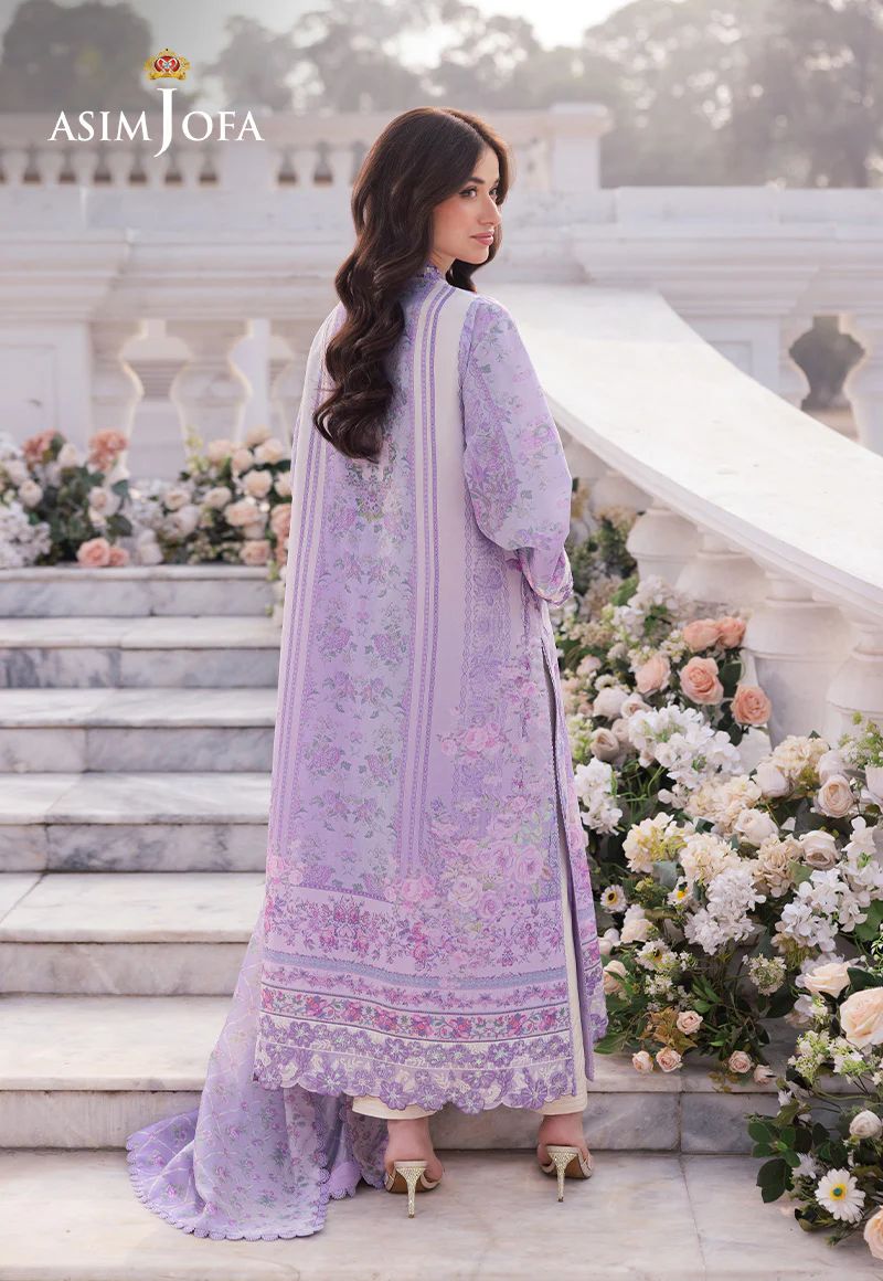 Asim Jofa Charmeuse Raw Silk Ready to Wear Womenswear AJRS-01
