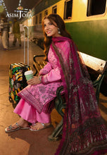 Asim Jofa 3pc PRINTED EMBROIDERED Dobby AJUBF08