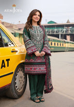 Asim Jofa 3pc PRINTED EMBROIDERED LAWN AJUBF41