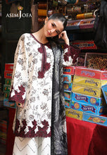 Asim Jofa 3pc PRINTED EMBROIDERED LAWN AJUBF52