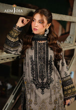 Asim Jofa 3pc PRINTED EMBROIDERED LAWN AJUBF51