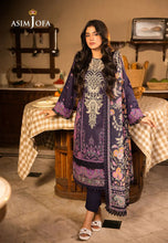 Asim Jofa 3pc PRINTED EMBROIDERED LAWN AJUBJ07