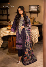 Asim Jofa 3pc PRINTED EMBROIDERED LAWN AJUBJ07