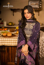 Asim Jofa 3pc PRINTED EMBROIDERED LAWN AJUBJ07