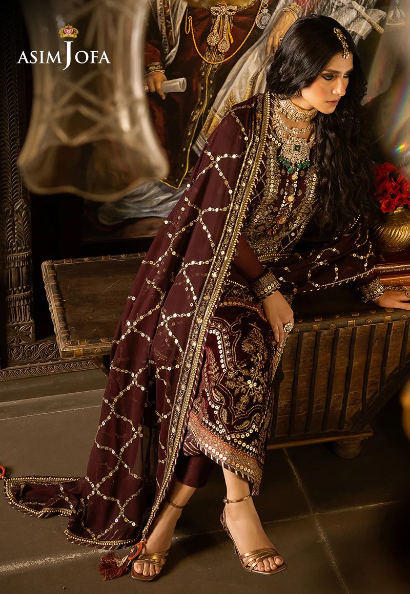 Asim Jofa Ready to Wear Velvet Festive AJVF12