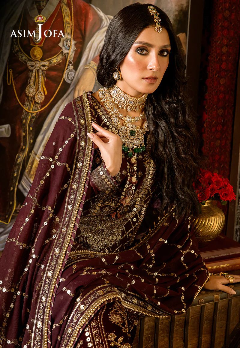 Asim Jofa Ready to Wear Velvet Festive AJVF12