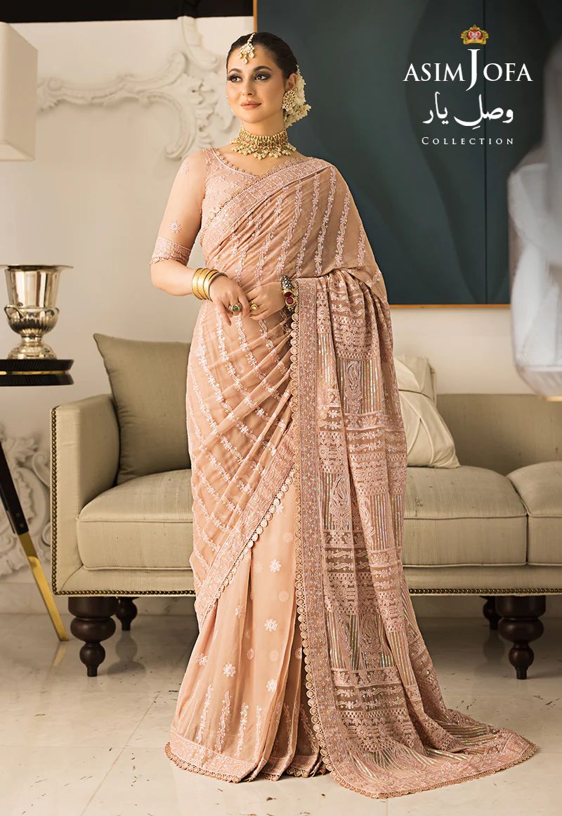 Asim Jofa VASL-E-YAAR Formal Saari 09