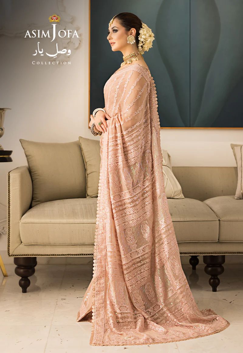 Asim Jofa VASL-E-YAAR Formal Saari 09