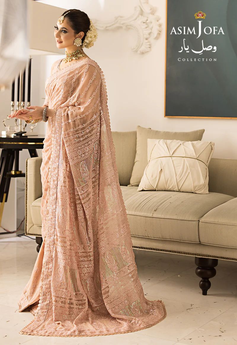 Asim Jofa VASL-E-YAAR Formal Saari 09