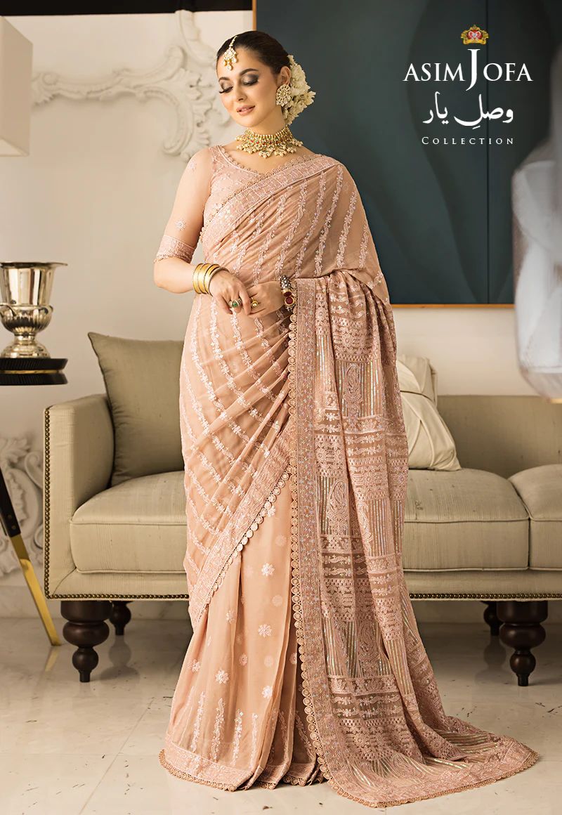 Asim Jofa VASL-E-YAAR Formal Saari 09