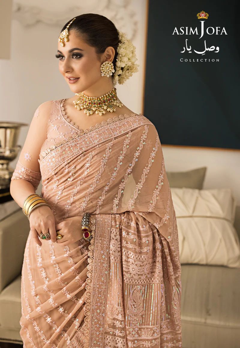 Asim Jofa VASL-E-YAAR Formal Saari 09