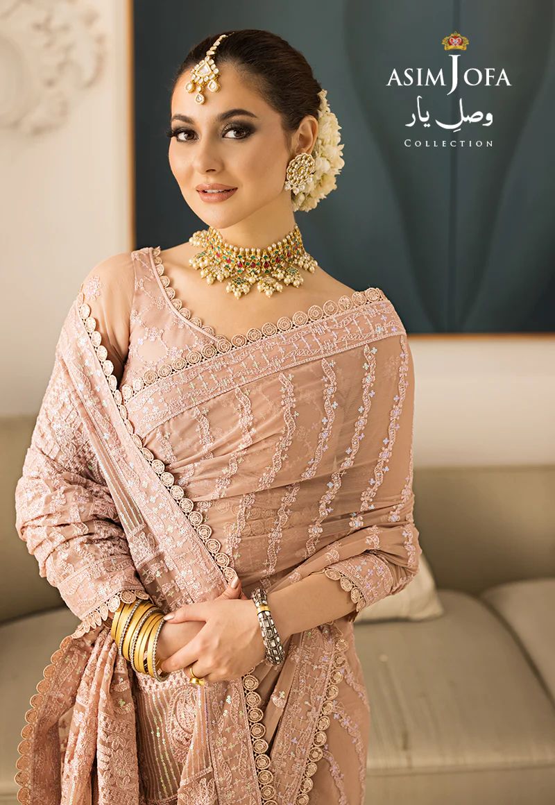 Asim Jofa VASL-E-YAAR Formal Saari 09