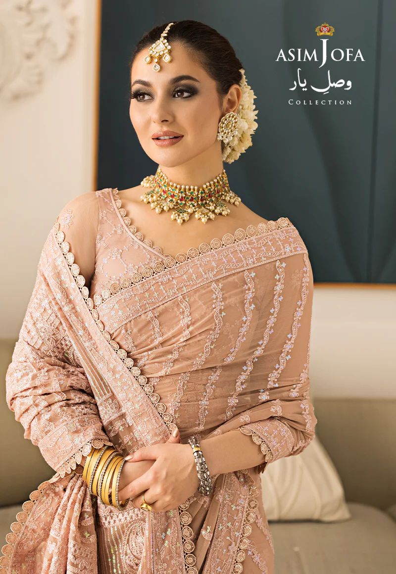 Asim Jofa VASL-E-YAAR Formal Saari 09