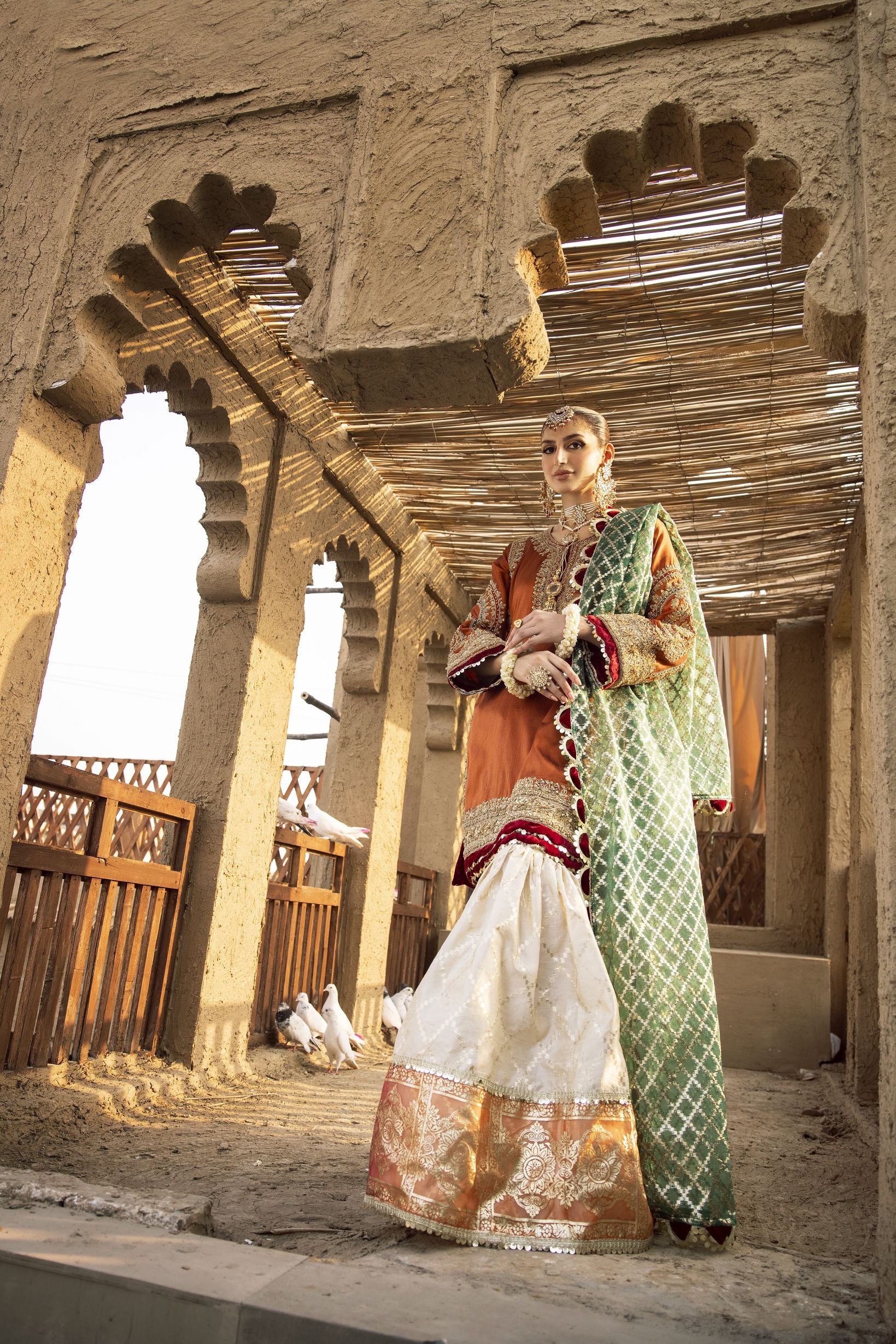 Aroosh Ready to Wear Wedding Collection ARB15